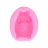 Three Dimensional Silicone Mold Fondant Mold DIY Hand Made Sheep Shape Mold 8.5 x 6.8 x 5cm Pink Chocolate Mold Chocolate Making