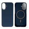 Apple iPhone 17 Ultra-thin Kevlar Case with Magnetic Suction, Alloy Frame, Aramid Fiber, and Half-wrapped Design