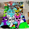 Cartoon S-Sprunki Blanket Soft And Comfortable Nap Blanket Suitable For Iiving Room Office Bedroom Warm Birthday Home Kid Gift
