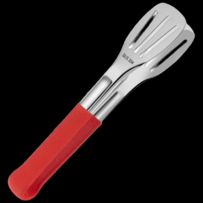 

Commercial 304 Stainless Steel BBQ Tongs