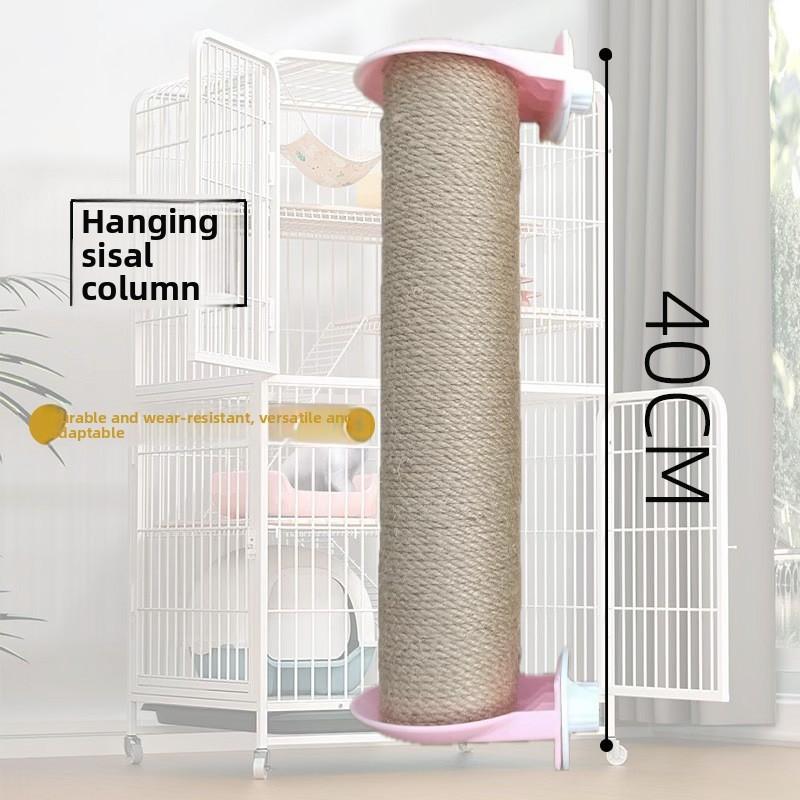 Cat Tree Diy Replacement Post With Jute Rope For Climbing And Scratching Play
