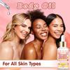 Body Oil-Deep Moisturizing Body Skin With Peach Macaron & Coconut Oil-Enhancing Skin Smoothness-Suitable for all Hair Types, 30ml
