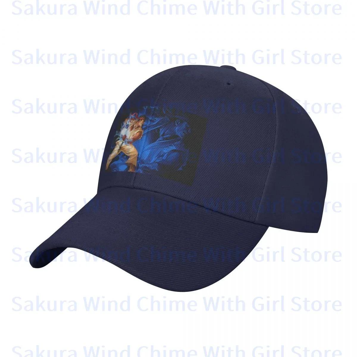 

Fashion Street Fighter Baseball Cap for Men POLYESTER Hats Adjustable Hat Casual Truck driver Hat One Size
