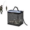 Fish Basket Foldable Floating Fish Basket Compact Holder Mesh Net Quick-Drying Portable Design For Boat Crabbing Outdoor