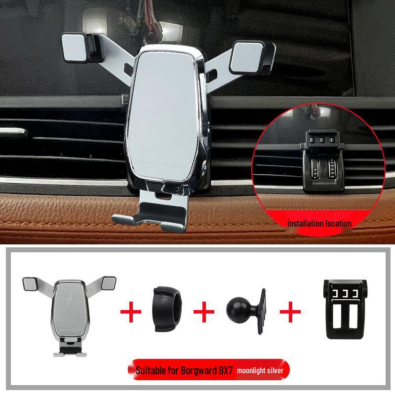 Borgward BX7 (2016-2018) Wireless Charging Car Phone Holder with Navigation Function.