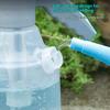 3L Pumpsprüher Kunststoff Nachfüllbare Wassersprühflasche Handsprühflasche mit Messbecher Verstellbare Düse für Gartenarbeit Reinigung Bewässerung