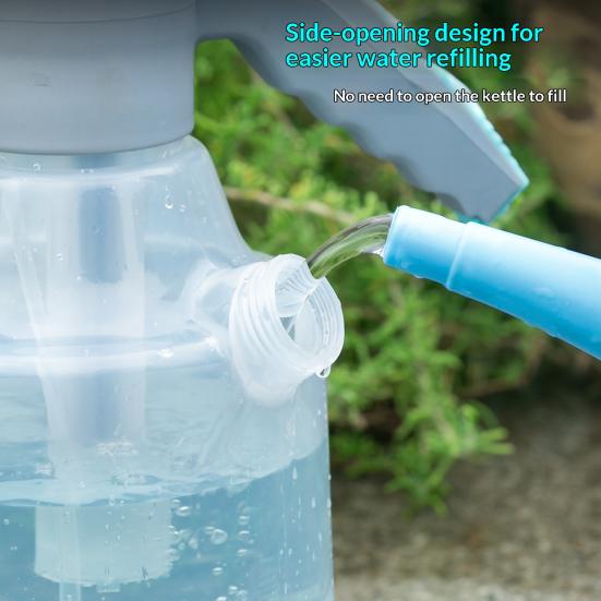 3L Pumpsprüher Kunststoff Nachfüllbare Wassersprühflasche Handsprühflasche mit Messbecher Verstellbare Düse für Gartenarbeit Reinigung Bewässerung