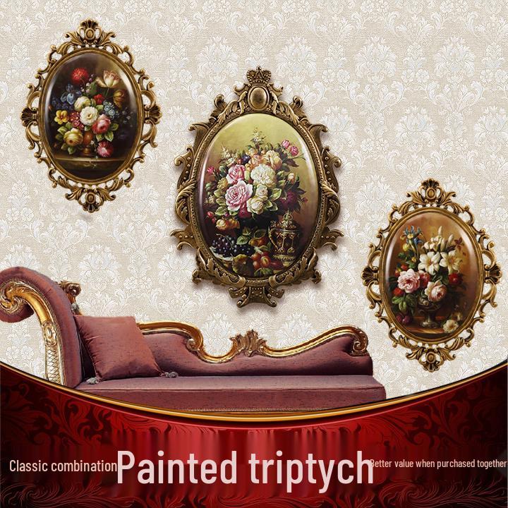 European Wall-Mounted Resin Wall Art Hanging Ornament