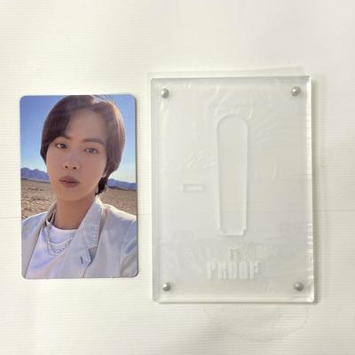 PROOF Album WEVERSE Benefit Frame Photocard Jin