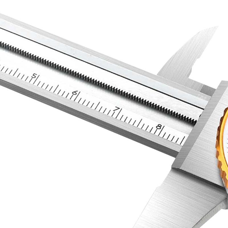Dial Calipers 0-150mm 0.02mm High Precision Industry Stainless Steel Vernier Caliper Shockproof Metric Measuring Tool