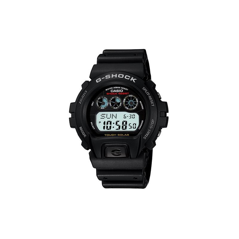 

Casio G-SHOCK series texture LCD display sports waterproof quartz movement resin strap Japanese and Korean watch men s watch black dial G-6900-1 чорний