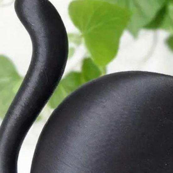 Estatua de Gato Linda Impresa en 3D Pequeña Figura de Gato con Cabeza Inclinada para Decoración de Mesa de Oficina en Casa Estante de TV Estantería