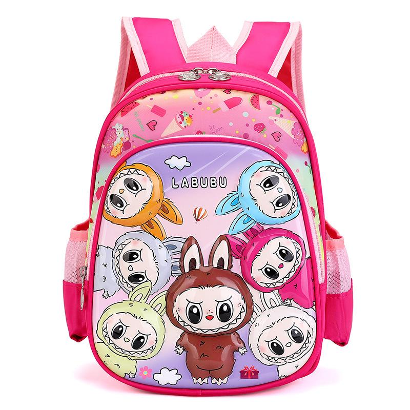 12-inch Schoolbag Boy Backpack 3D Three-dimensional Hard Shell Pull Cloth Cartoon Cute Girl Student Bag CLE