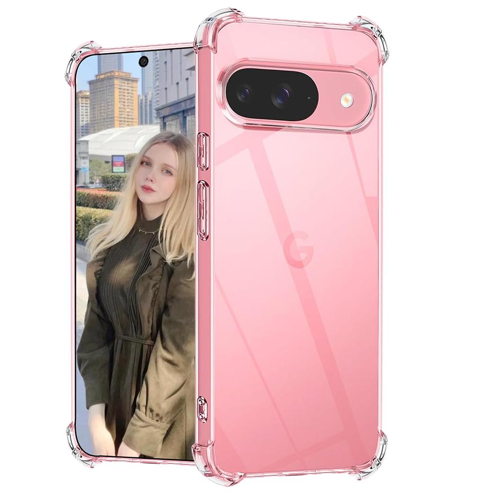 Transparent Shockproof Silicone Case For Google Pixel 6 6A 7 7A 8 8A 9A 9 Pro XL Ultra Thin Soft Back Cover Clear Tpu Slim Shell