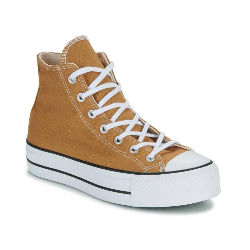 Converse Chuck Taylor All Star Breathable High Top Espadrilles Women's Yellow