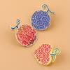 Anime Fruit Brooch Badge, Backpack Clothing Decoration Accessories, Creative Pin Style Pendant, Cute and Versatile Accessories