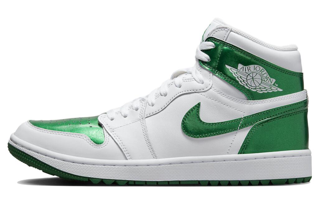 Jordan 1 Retro High Golf Metallic Green DQ0660-130 38.5