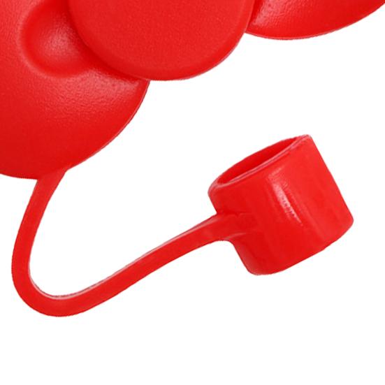 Straw Cap Bow Shape 10mm Dust-Proof Leak-proof Reusable Food Grade Bottle Straw Dust Cover Tumblers Straw Toppers Drinking Straw Lids Water