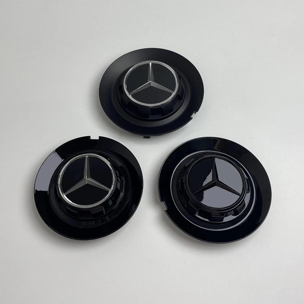 4PCS 147mm Car Wheel Center Hub Cover Cap For Mercedes Benz AMG G350 G500 G63 S680 GLS600 C-1028 17028 Badge Logo Accessories