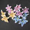 Hochzeitslilie Künstliche Blume 3D-Druck - Heimdekoration, Hotelornament, Schaufensterdekoration