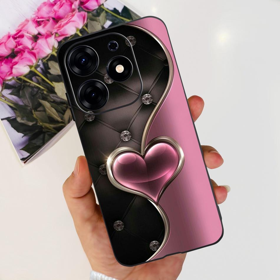 For Tecno Spark 10 Pro Case Spark 10Pro KI7 2023 Fashion Elegant Printing Soft Silicone TPU Phone Back Cover Bumper