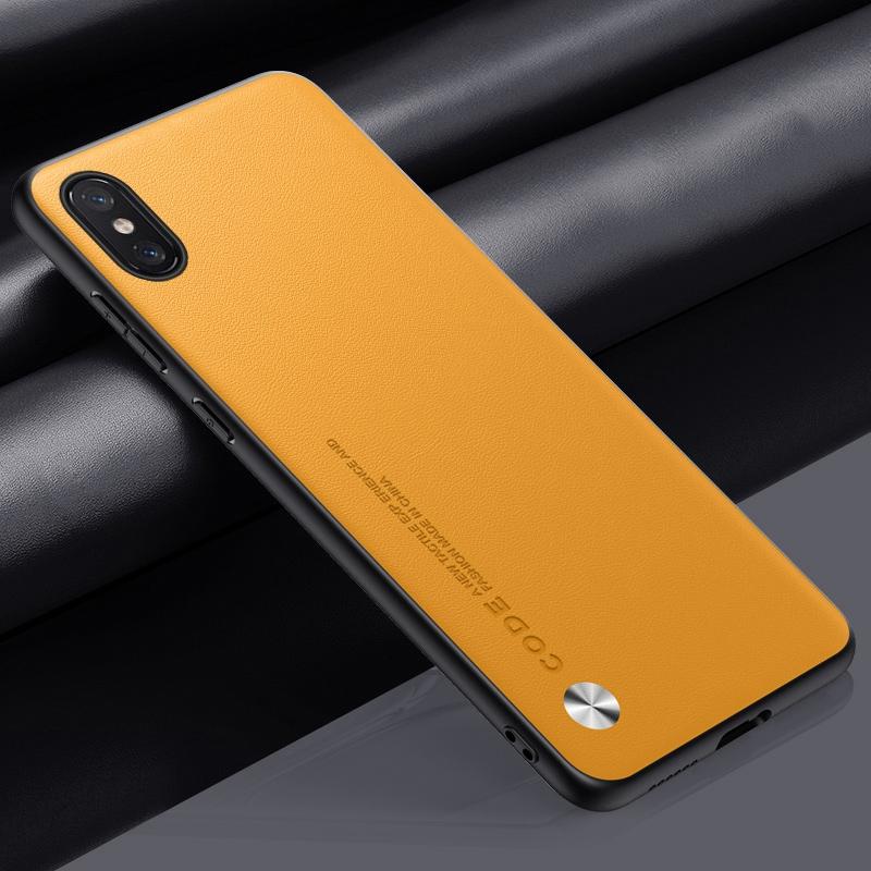 Luxury PU Leather Case For Xiaomi Mi 8 Pro Back Cover Matte Silicone Shockproof Full Protection Phone Case For Xiaomi 8 Mi8 Pro