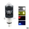 H4 BA20D PX15D Motorcycle LED Headlight 3030 Chips Super Bright Strobe Flash Beam Headlamp Scooter Motorbike Headlight Bulbs