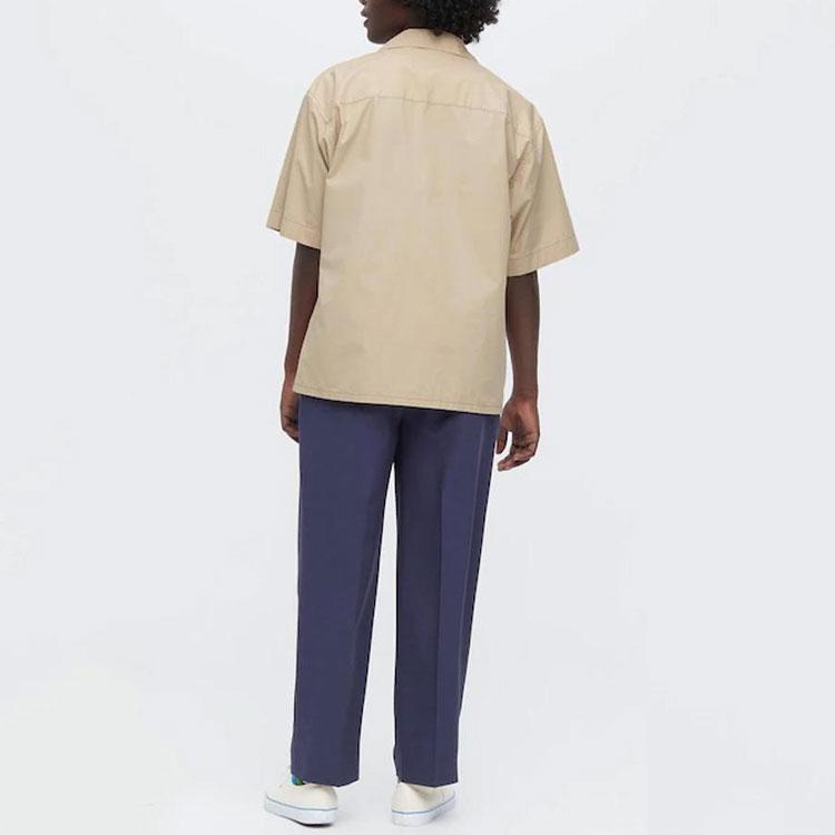 Uniqlo x MARNI Wide Fit Tuck Pants (Asia Sizing) Blue Unisex Streetwear 448918-68