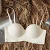 Female Summer Thin Model Without Trace Beauty Back Sexy Gather Small Bosom Prevent Drooping Collect Assistant Milk Half Cup Underwear