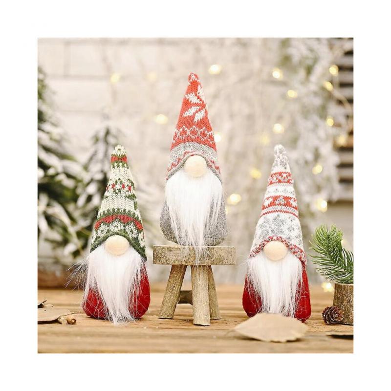 Christmas decoration, creative faceless Rudolph doll design