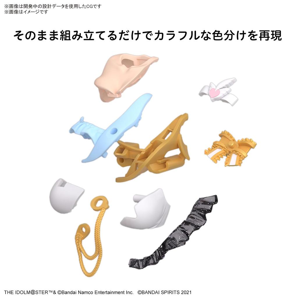 BANDAI SPIRITS 30MS THE Shiny Colors Tsukioka Koikane plastový model IDOLM@STER barevně kódovaný