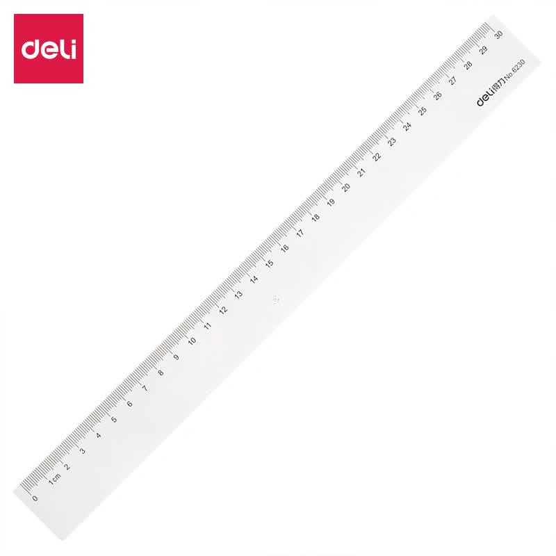 Deli 30cm Straight Ruler