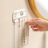 Hanging Jewelry Storage Rack Hooks Keys Mount Chains Wall Organizer Bedroom Kitchen Living Room Cabinet Bathroom Closet