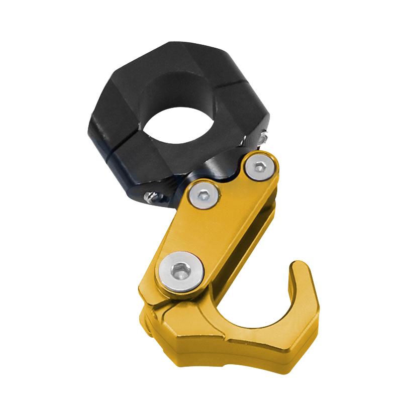 Aluminum Alloy Foldable Hook Handlebar Helmet Holder Luggage Storage Hooks For Motorcycle Modified Accessories