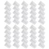 M-Modern-50Piece Graduated Plastic Mixing Cups - Use For Paint, Resin, Epoxy, Art 20 Oz (600Ml) Flexible Clear