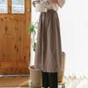 sosomoso French Half Pleated Apron - Brown