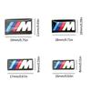 BBIS5 4pcs Car Steering Wheel Hub Caps Center Emblem Sticker DIY Sticker For Bmw M M3 M5 Performance E36 E39 E46 E53 E90 E60 E61 X3 X1