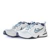 Nike Air Monarch 4 Slip Resistant Abrasion Resistant Low Top Chunky Sneakers Unisex White Blue 415445-102 (Team746-)
