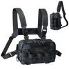 Outdoor Chest Bag for Men Rig Vest Men's Fishing Lures Tackle Waist Pack Outdoor Camping Hiking Hunting Running Tactical Bag
