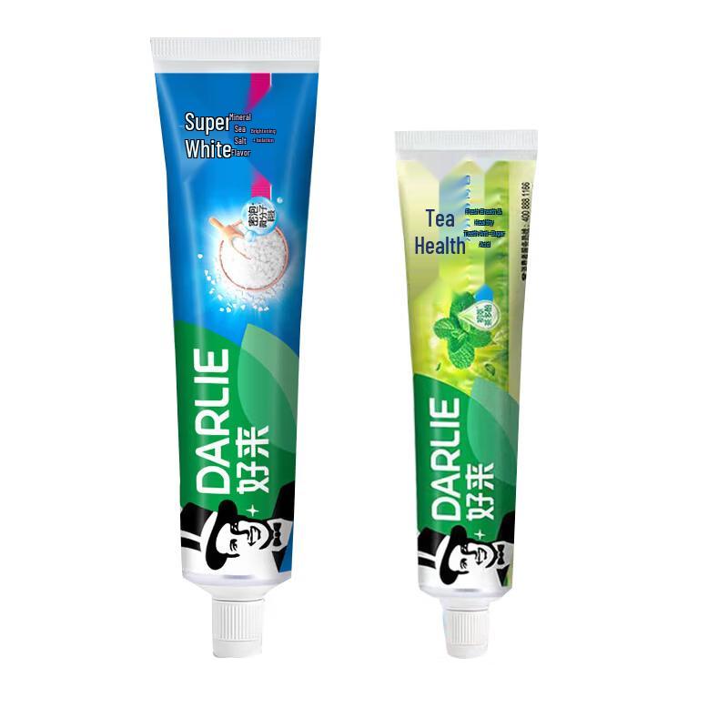 Darlie Toothpaste Bundle: Mineral Salt & Longjing Green Tea