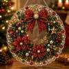 Christmas Tree Christmas  Painting Kit Round Xmas Ornament Kit  Festive Gift