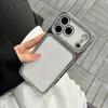 Luxus galvanisierte transparente Strass-Handyhülle für Apple/Samsung
