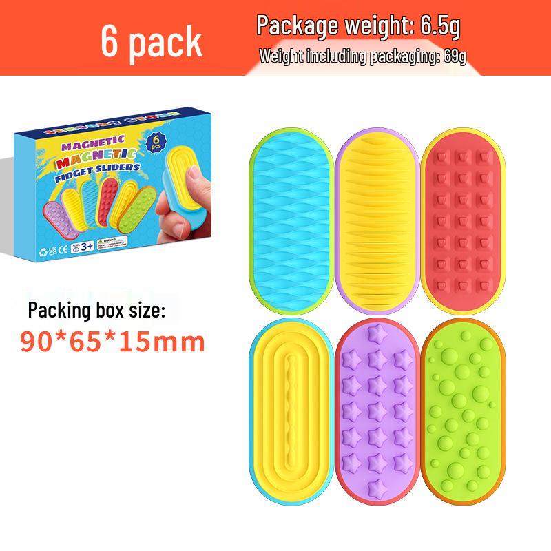 Magnetic Silicone Sensory Fidget Toy for Kids