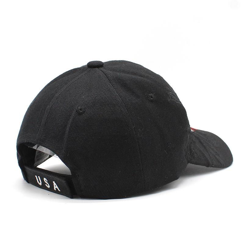 Hat Men'S American Flag Eagle Embroidered Baseball Cap Cap Women'S Outdoor Shade Sun Protection Cap