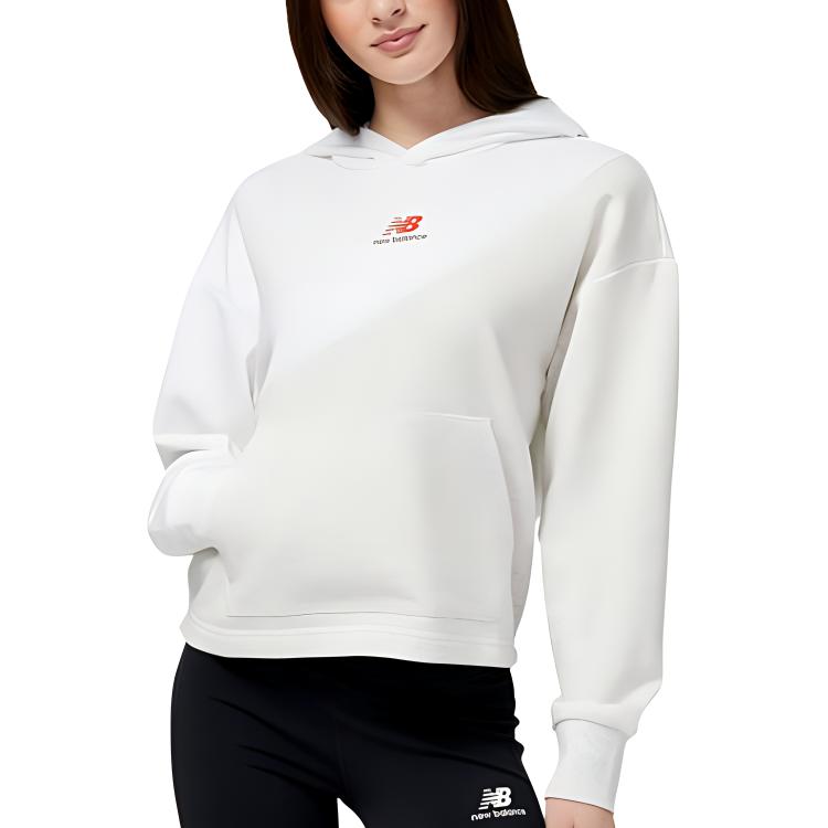 New Balance Sweatshirt Women s White WT23559-WT S