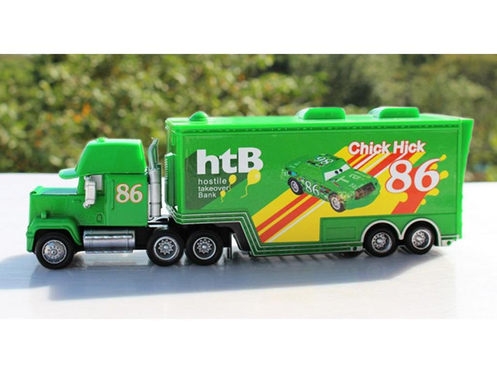 Mack Truck & Race Car Alloy Toy Set for Kids