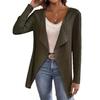 2024 Women's Autumn/Winter Long Sleeve Casual Knitwear Coat