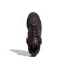 Adidas Originals Forum Exhibit Low Denim Leather Comfortable Low-Top Sneakers Unisex Sneakers Black Red HQ8417