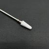 1Pc White Ceremic Nail Drill Bits Ceramic Cuticle Clean Bur Rotary Milling Cutters for Manicure Pedicure Dental Polishing Burs