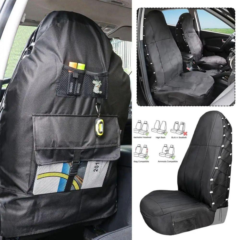 Waterproof Auto Seat Protector Anti-scratch Car Seat Cushion Universal Car Front Seat Cover Car